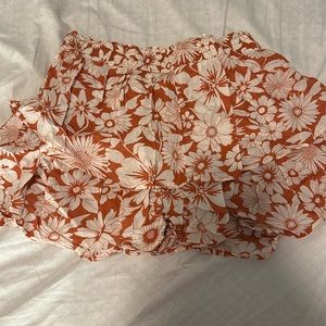 Skirt with built in shorts